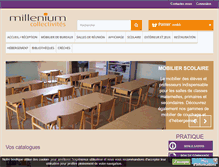 Tablet Screenshot of millenium-collectivites.fr